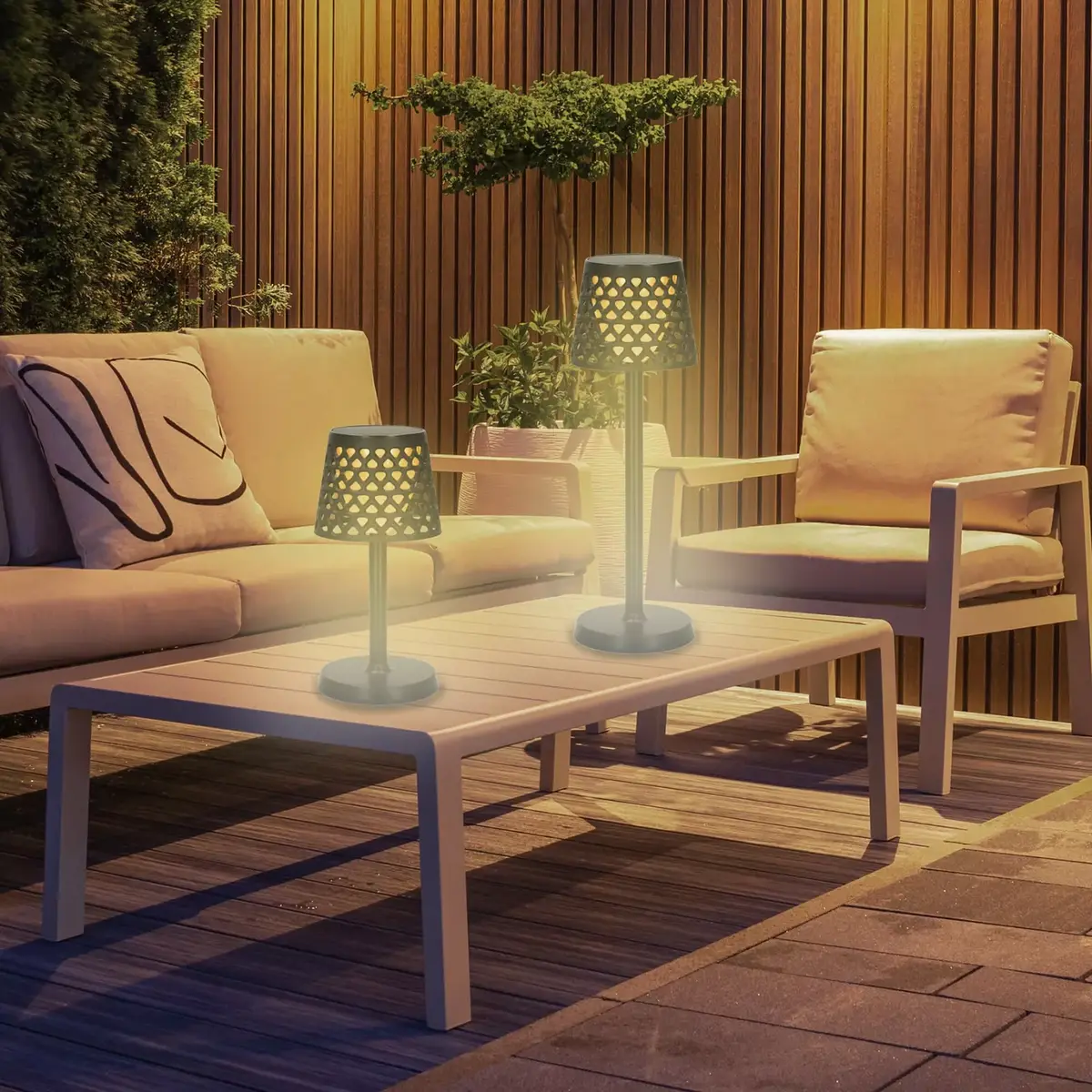 Table lamp Springos CS0126 LED 12W Warm White Photo 6