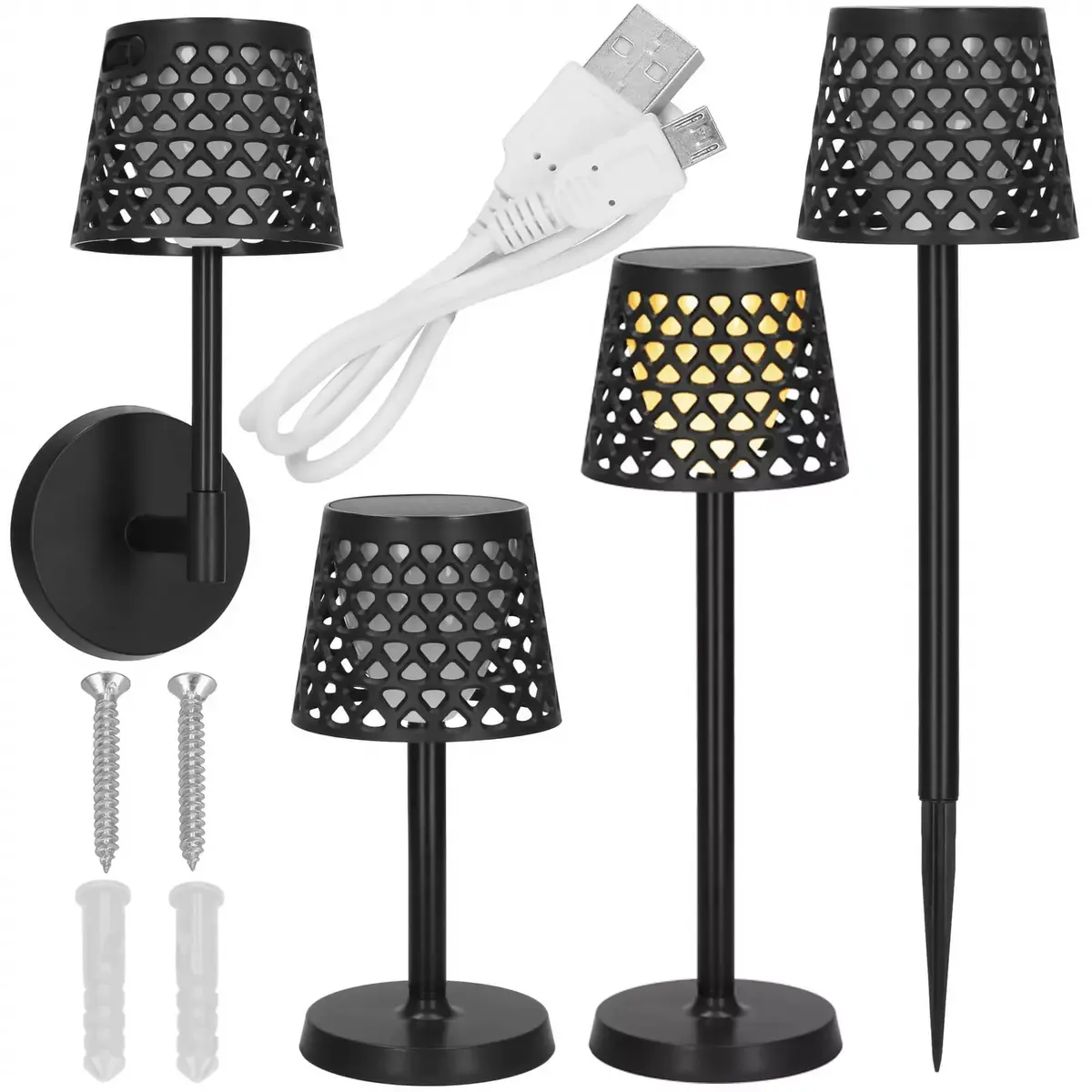 Table lamp Springos CS0126 LED 12W Warm White Photo 10
