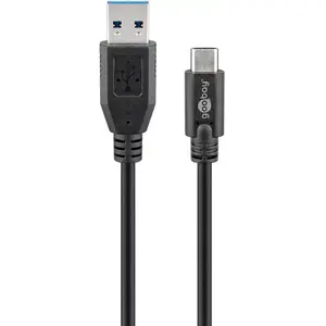 USB-C to USB A Charging Cable Goobay 67890
