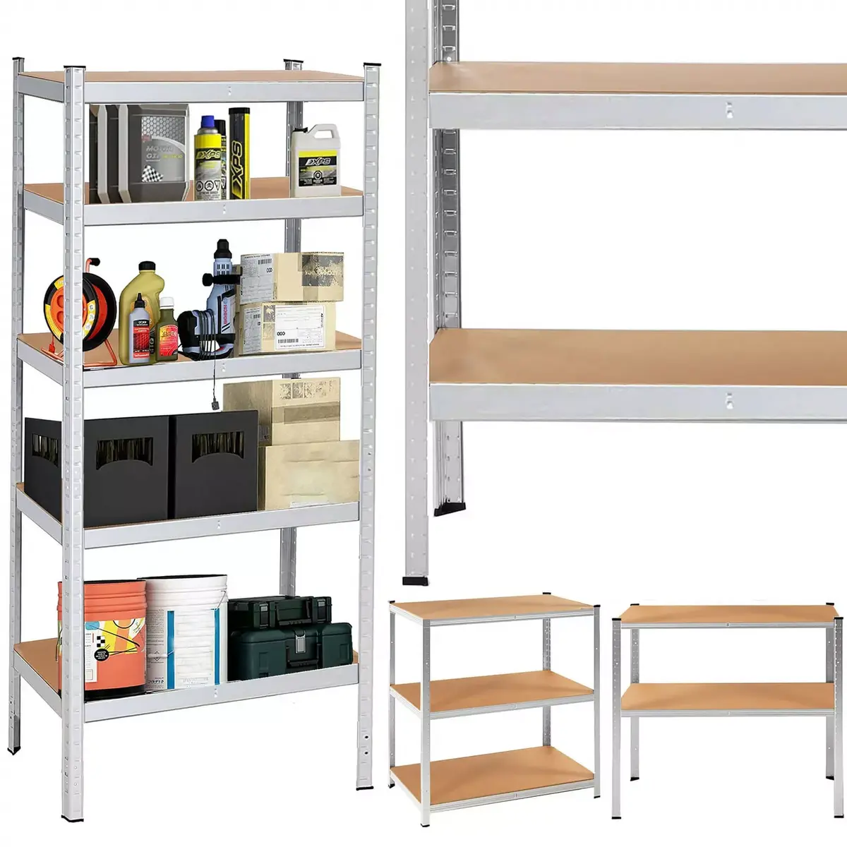 Стеллаж Springos HA5260 150x75x30 см Photo 7