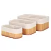 Storage organizers Springos HA0152 bamboo set of 3 Photo 6