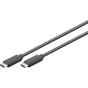 USB Cable Goobay 67976 USB 2.0 1m USB C Grey