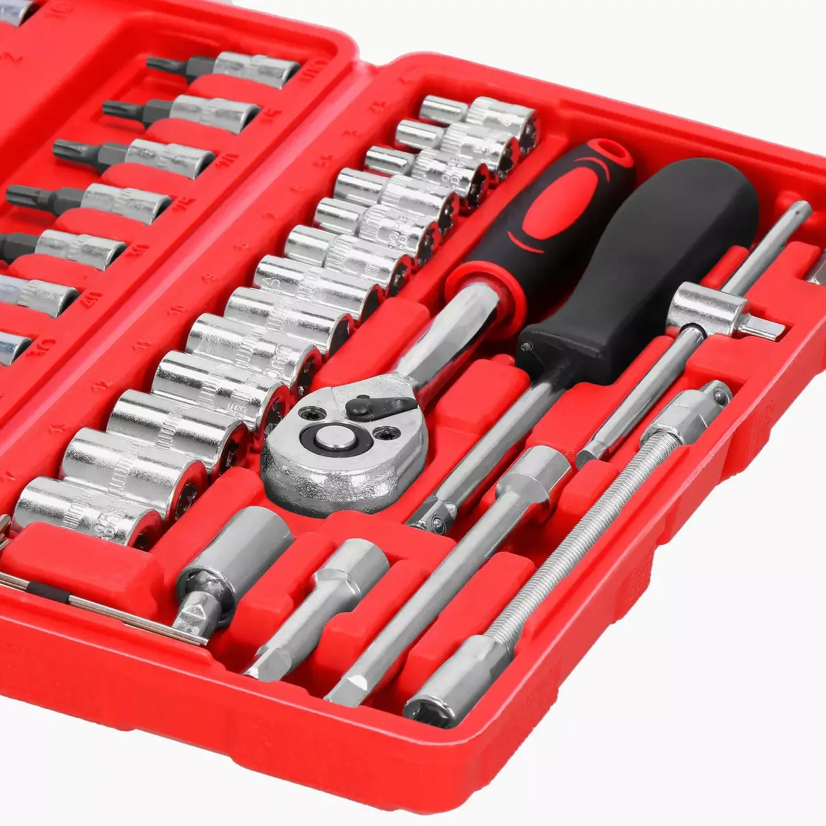 Spanner set Springos GA0080 — 45 elements Photo 7