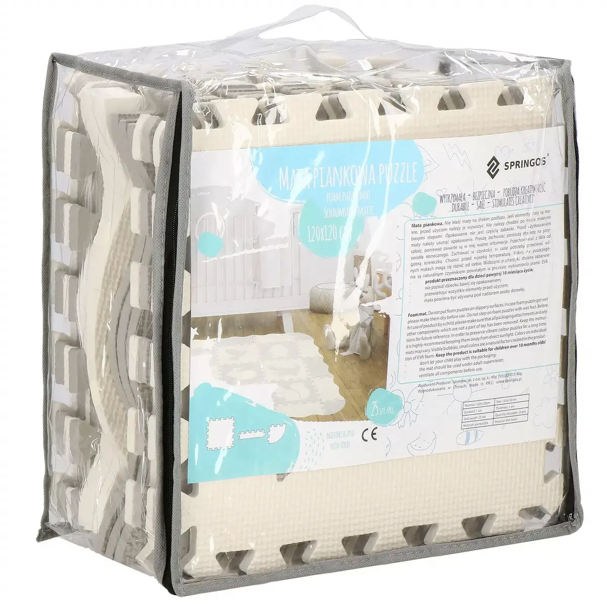 Springos FM0016 Children's Foam Puzzle Mat Photo 10