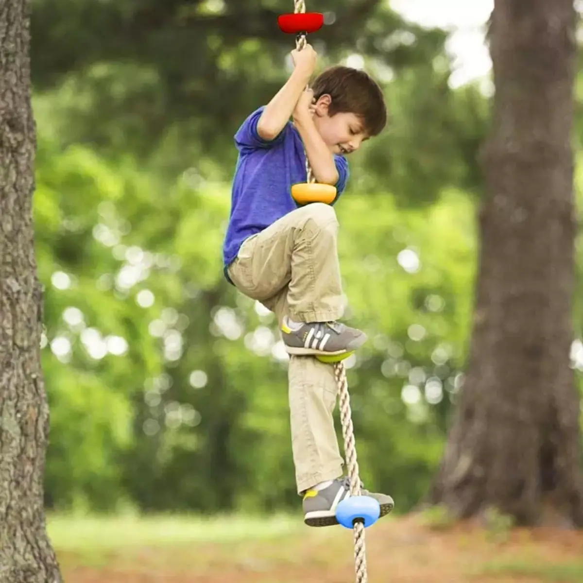 Children's climbing rope Springos KG0002 Photo 4
