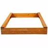 Деревянная песочница Springos PS120IE 120x120 см Photo 2