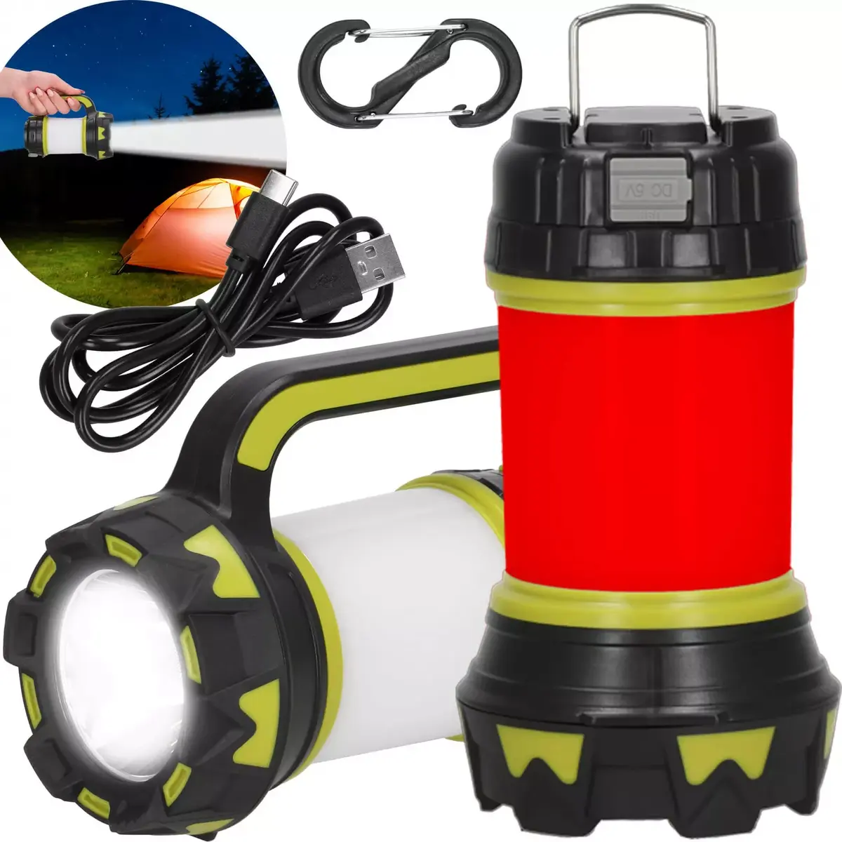 Springos CS0125 Portable LED Camping Lamp Photo 6
