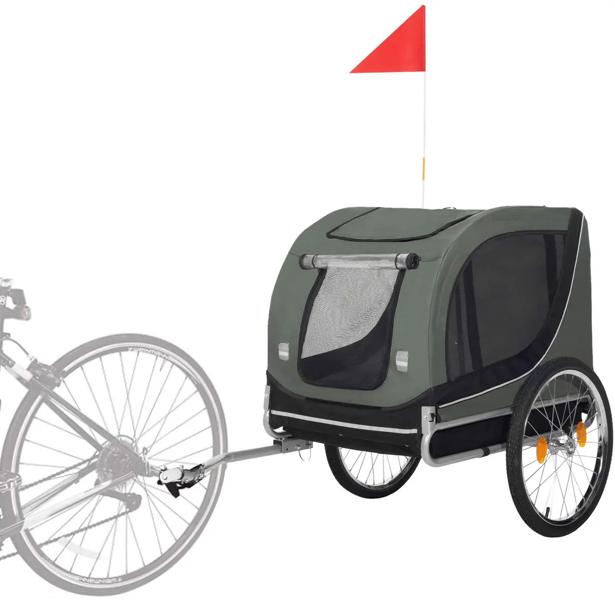 Springos HA5259 Bicycle Trailer for Children Photo 8