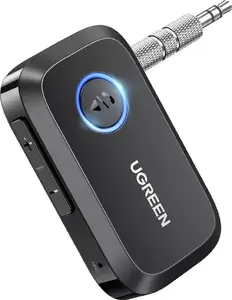 UGREEN Bluetooth audio receiver 90748 — 3.5mm AUX wireless adapter for audio streaming