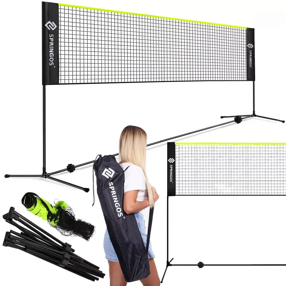 Badminton net Springos KG0036 Photo 3