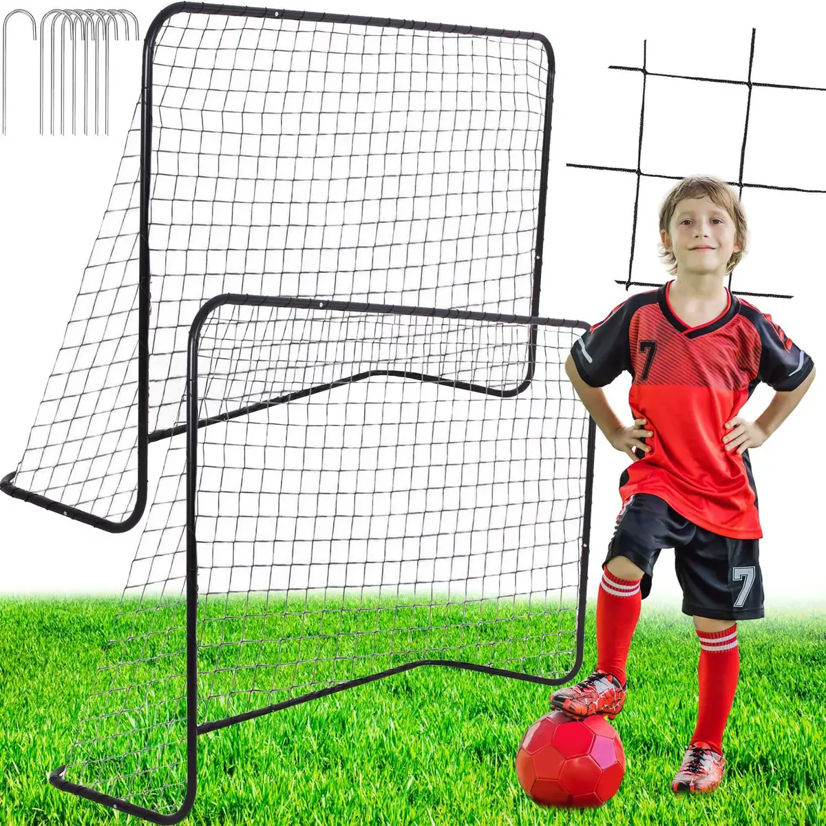 Football goal set Springos SG0015 Photo 4