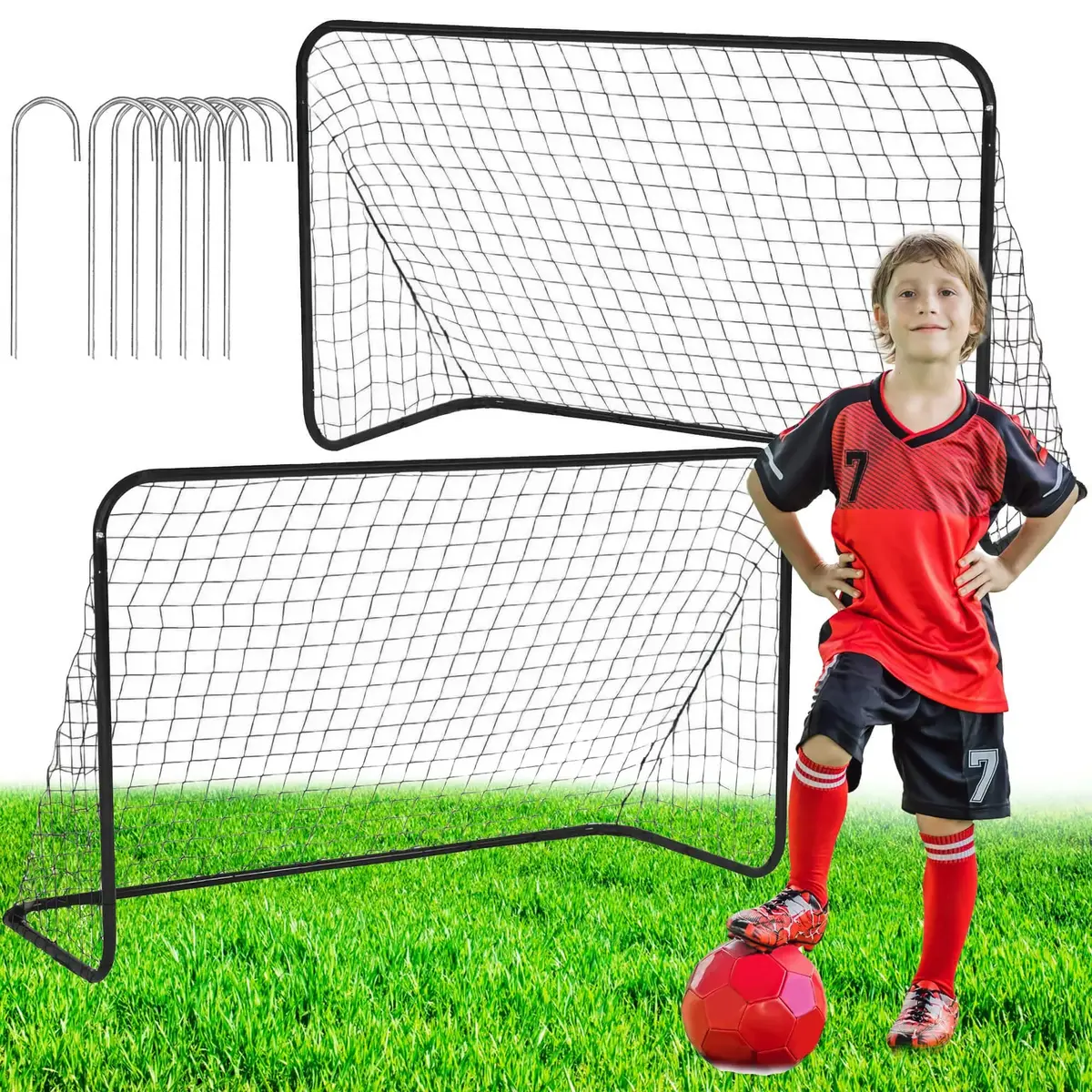 Football goal set Springos SG0015 Photo 10