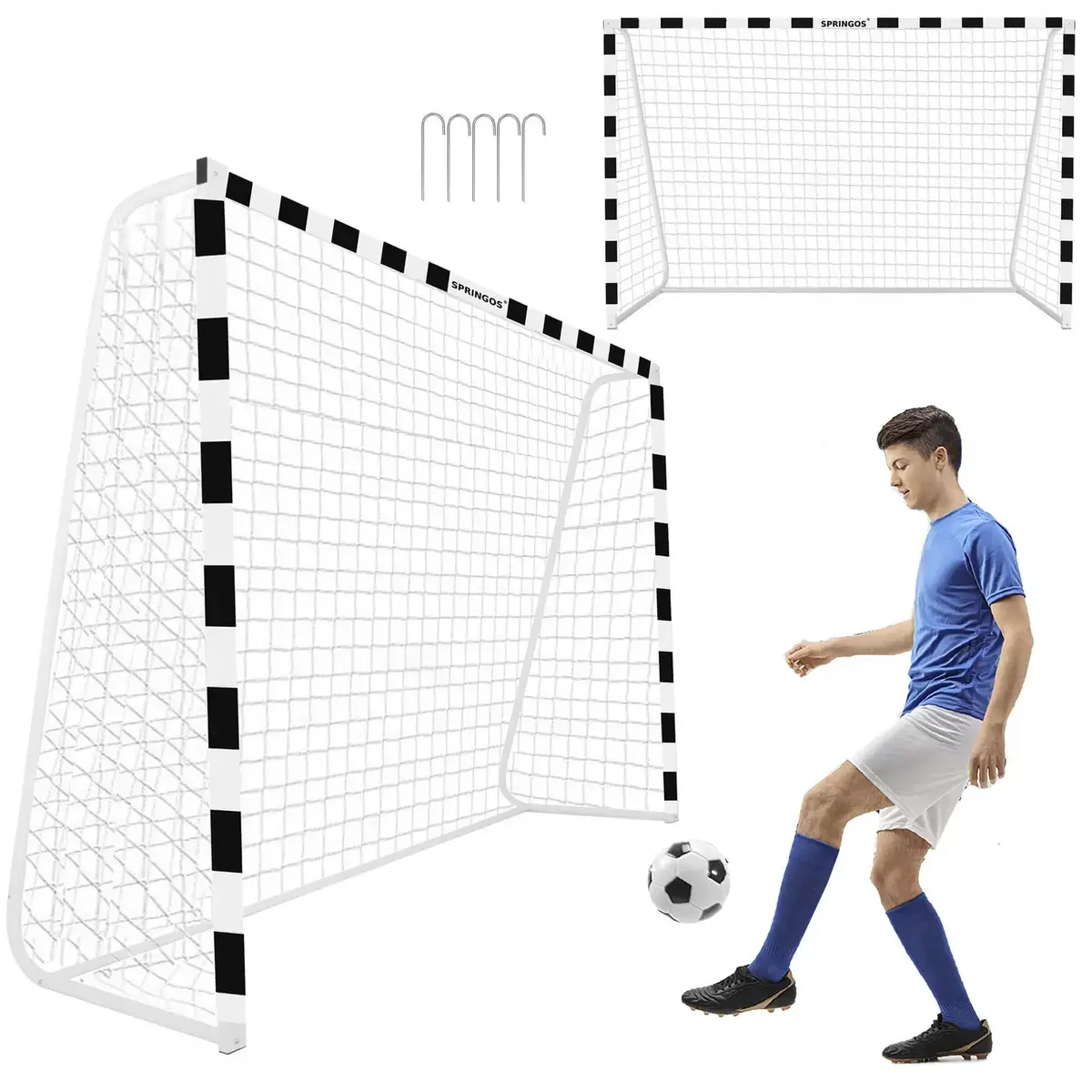 Springos SG0011 Football Goal 300x200 cm Photo 9