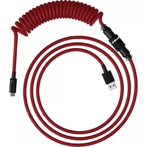HyperX Keyboard/Mouse Cable 6J677AA Black Red 1.37m USB Type-A USB Type-C