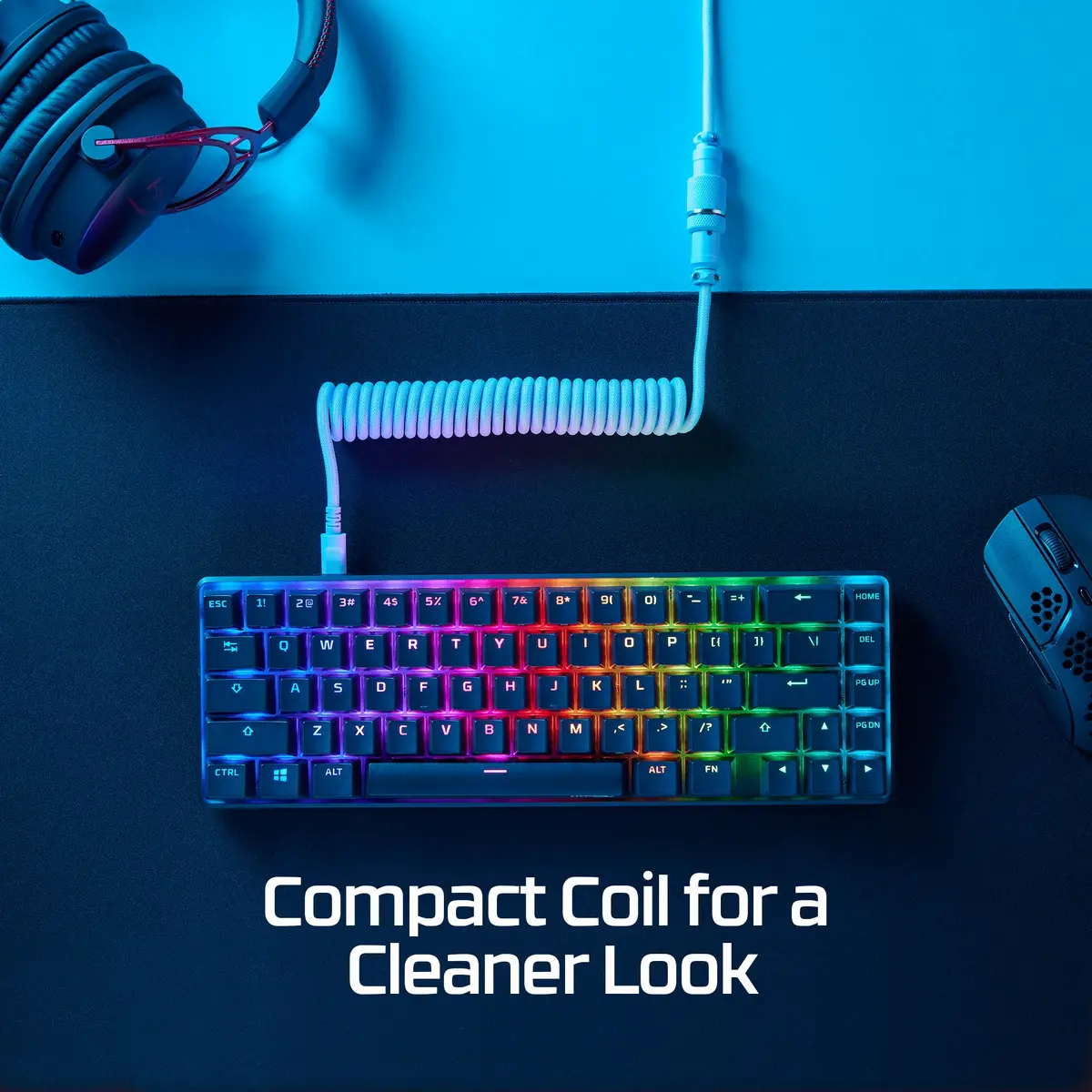 HP HyperX USB-C kabelis pelēks Photo 3