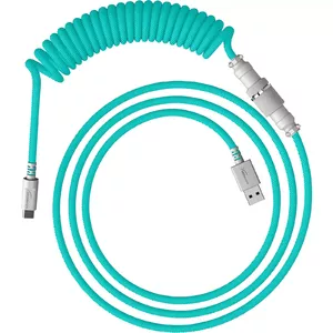 HyperX Keyboard/Mouse Cable 6J681AA Green White 1.37m USB Type-A USB Type-C