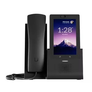 Умный телефон Ubiquiti Phone Touch Black Проводная трубка 5" дисплей