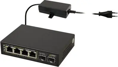PULSAR POE Switch SFG64 — 4-port 2 SFP Photo 2