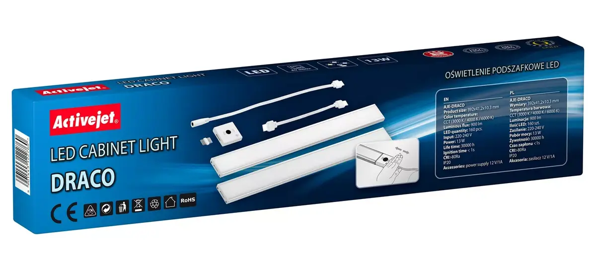 Activejet AJE-DRACO LED Under-Cabinet Lamp Photo 2