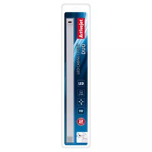 Светильник подшкафный LED ActiveJet AJE-DUO 9W 160 LED, 500×30×11.5 мм, 3000–6000 K, 340 лм, CRI 80, IP20