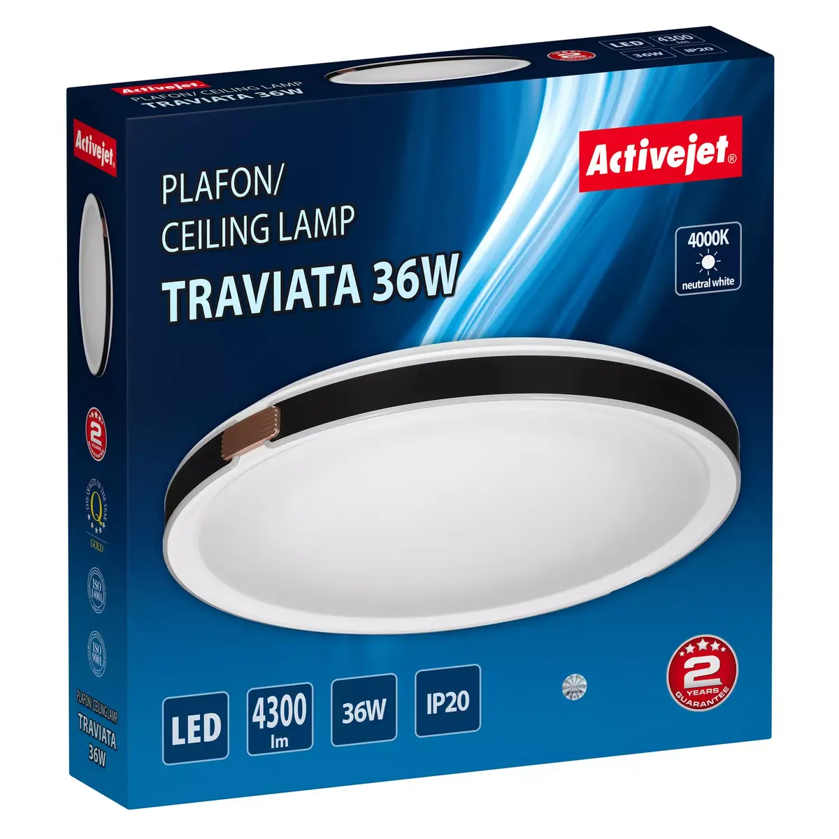 LED потолочный светильник ActiveJet AJE-TRAVIATA 36W Photo 4