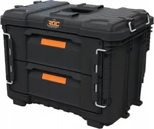 Toolbox Keter ROC Pro Gear 2.0 259841 — portable durable tool storage, carrying handle, latching system