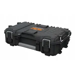 Tool case Keter ROC PRO GEAR 2.0 256979 — portable tool storage, 16 L, black, 360×160 mm, 4 kg, modular with latches and lock