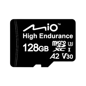 Карта MicroSD MIO 128GB UHS-I High-Endurance — 128 ГБ, интерфейс UHS-I, для непрерывной записи