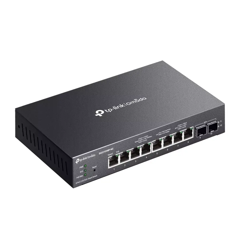 Pārvaldāms slēdzis TP-Link Omada SG2210XMP-M2 Photo 3