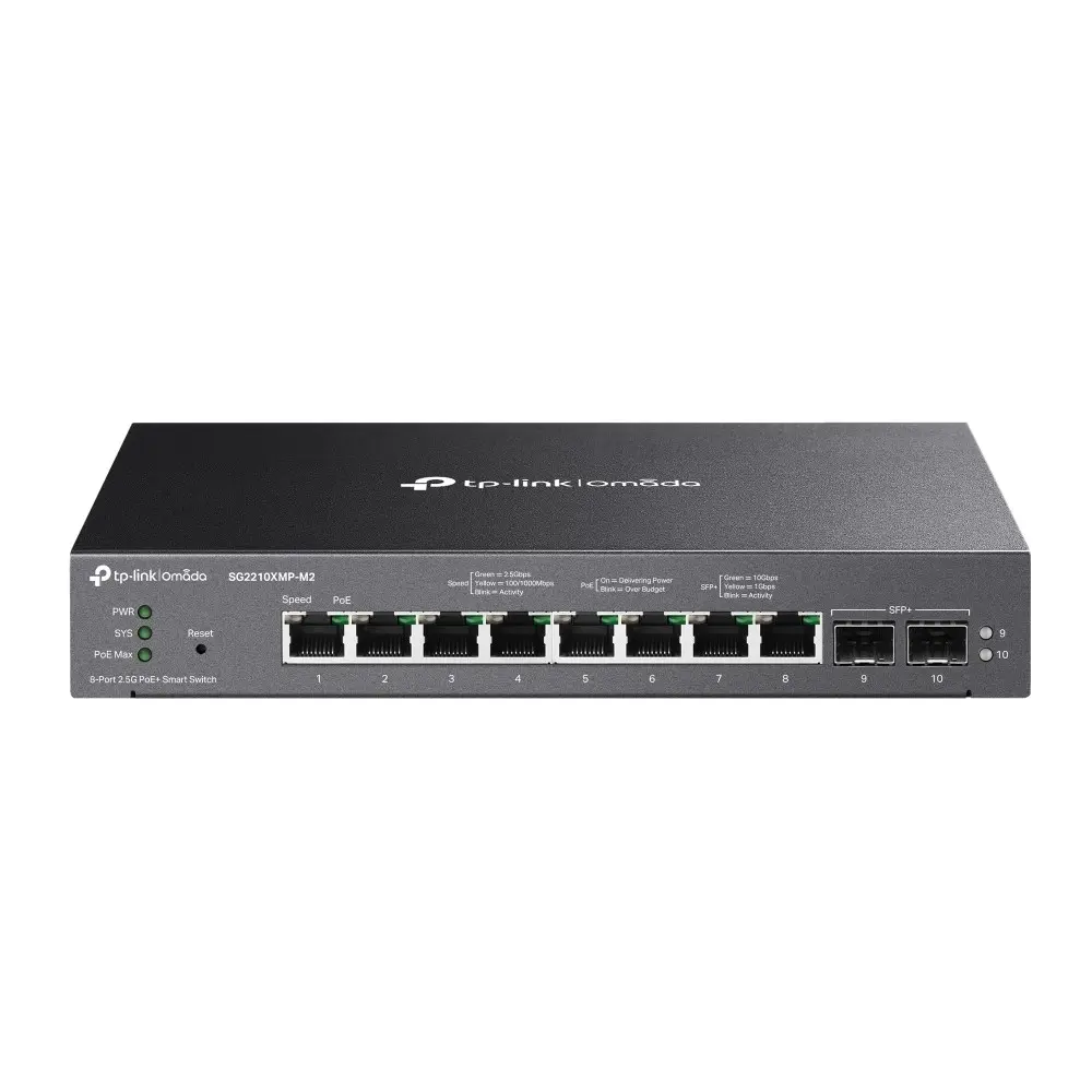 Управляемый коммутатор TP-Link Omada SG2210XMP-M2 Photo 6