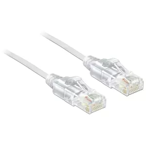 Networking Cable DeLOCK 83781 RJ-45 Cat6 1m White