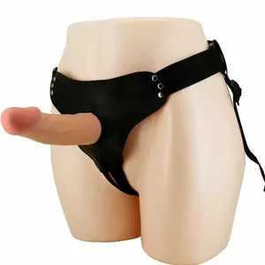 Strap-On Pretty Love Silikons Melns