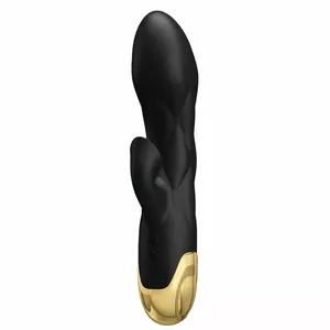 Vibrator Pretty Love Gold Plated Black