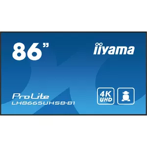 Monitor iiyama LH8665UHSB-B1 86" LED 4K Ultra HD 3840 x 2160