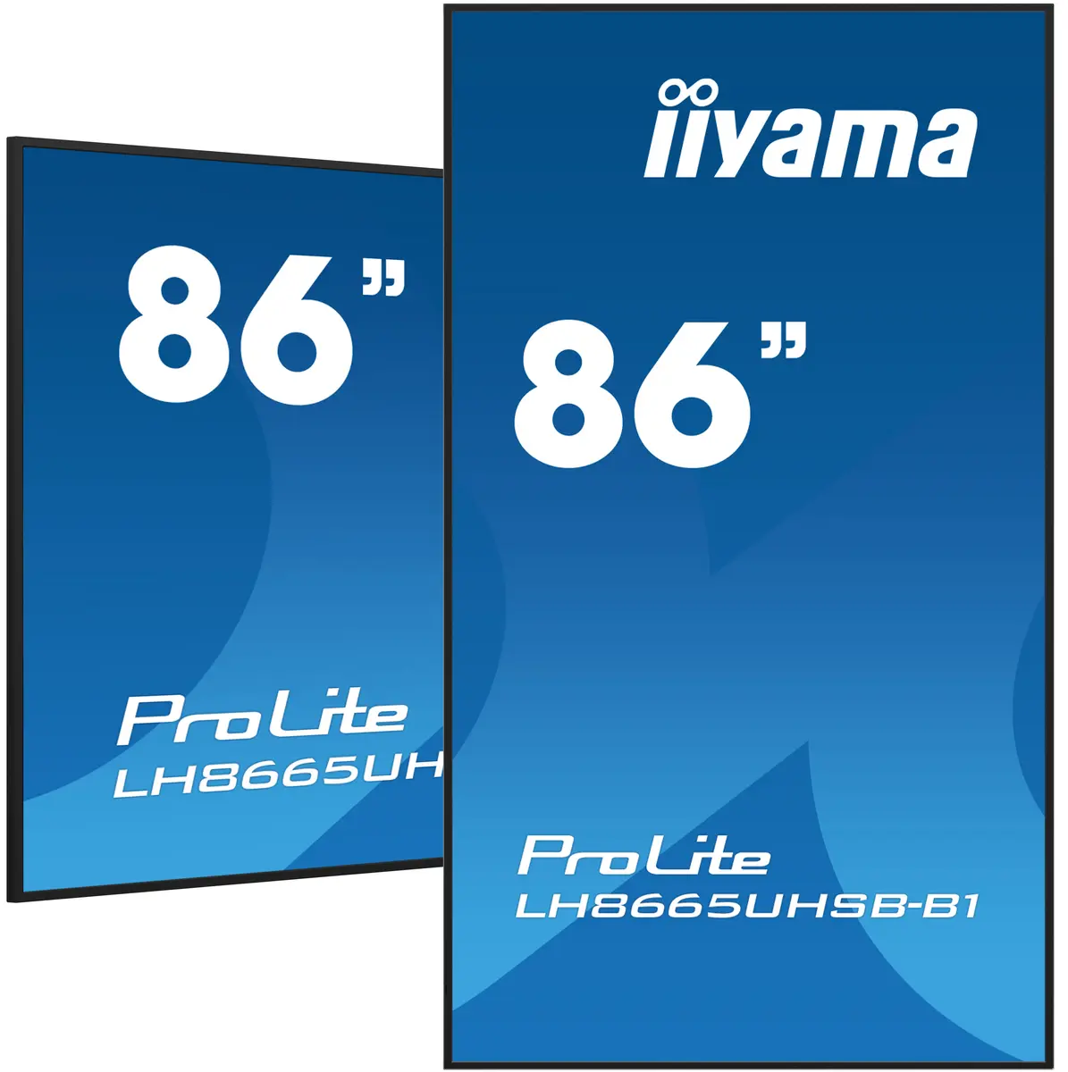 Iiyama LH8665UHSB-B1 Profesionālais displejs 86" 4K