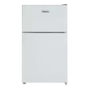 Frigelux fridge-freezer RDP91BE, freestanding, 86 L total (61 L fridge / 25 L freezer), E class, 39 dB, white