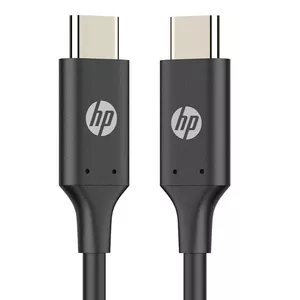 HP USB-C kabelis ar USB-C, 1 m (melns)