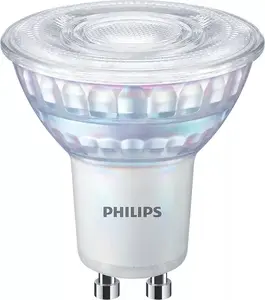 Philips Spot 80W PAR16 GU10 LED spuldze 6.2W 575 lm silta gaisma 36° 25000 h CRI 90