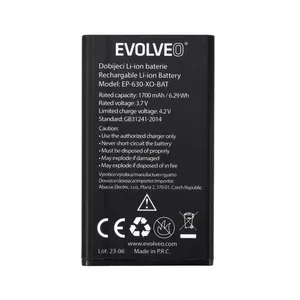 Battery Evolveo EasyPhone XO 1700 mAh — Replacement battery for EasyPhone XO series