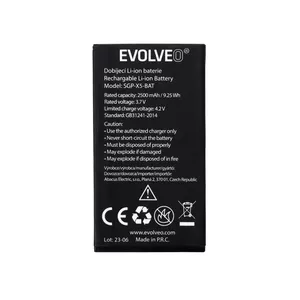 Battery Evolveo StrongPhone X5 2500 mAh — replacement battery for StrongPhone X5 mobile phone