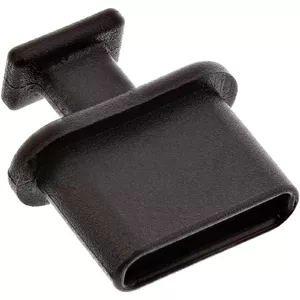 Dust Cover for USB-C female InLine 59948M black 50 pcs