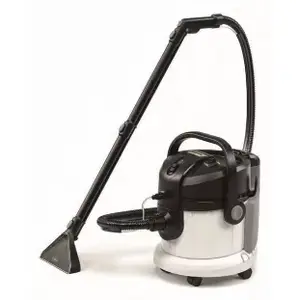 Bungu putekļsūcējs mitrai un sausa tīrīšanai Karcher SE 4 — 4 L tīrā/netīrā tvertne, turbīna 1400 W, 21 kPa, 70 l/s, vads 7,5 m