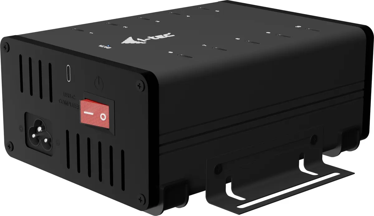 USB-C/USB-A Металлический Зарядный Хаб i-tec CACHRGHUB10C Photo 2