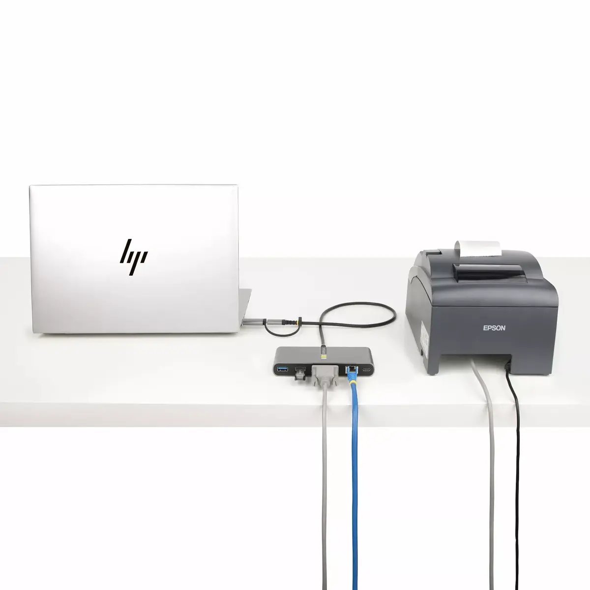 USB-C Hub StarTech.com 2-Port с Ethernet и RS-232 Photo 5
