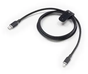 USB-C to Lightning cable Mophie 1 m braided black — charging and data transfer