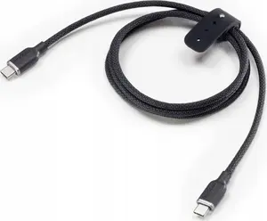 USB-C uz USB-C kabelis Mophie 3 m melns ar ietīšanu