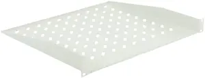 Lanview RAS205WH Rack Accessory Shelf 1U 19-Inch Depth 400mm White