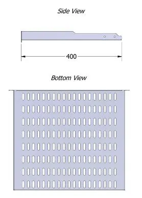 Lanview RAS205WH Rack Shelf Photo 2