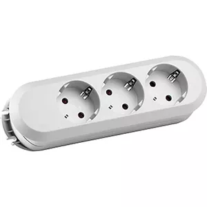 Bachmann SMARTLINE удлинитель 1.5 м 3 розетки AC для внутреннего использования белый