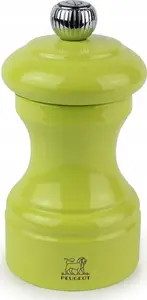 Pepper mill PEUGEOT Bistro 10 cm, pistachio lacquered wood, manual pepper grinder
